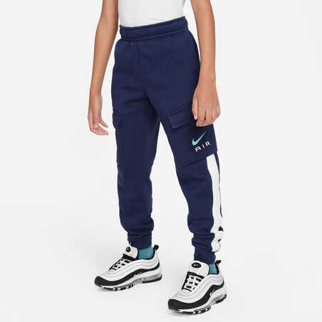 Pantalon survêtement junior Nike Air Cargo Fleece bleu