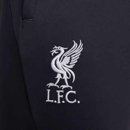 Pantalon survêtement Liverpool Strike noir blanc 2023/24