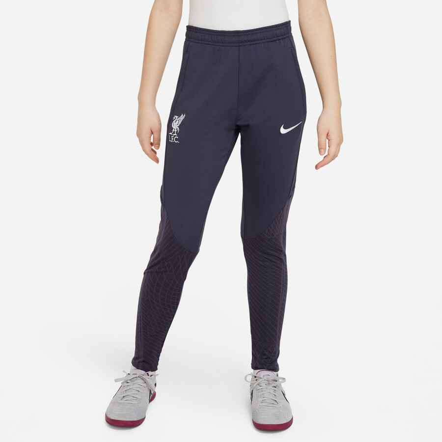 Pantalon survêtement junior Liverpool Strike noir blanc 2023/24