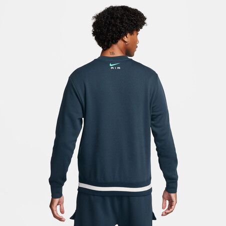 Sweat Nike Air Fleece bleu