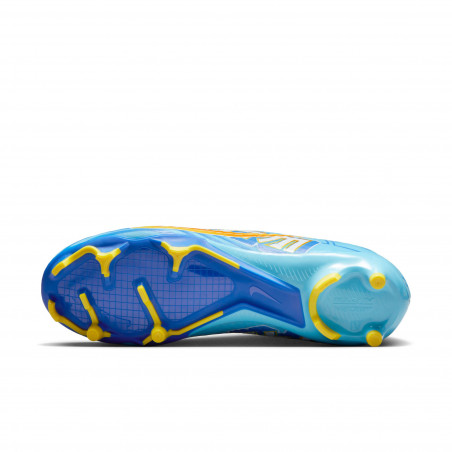 Nike Air Zoom Mercurial Vapor 15 Academy Mbappé FG/MG bleu jaune