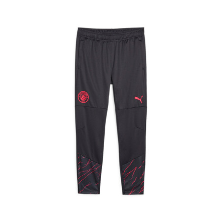 Pantalon survêtement Manchester City noir rouge 2023/24