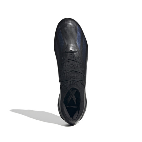 adidas X Crazyfast .1 FG noir bleu sur Foot