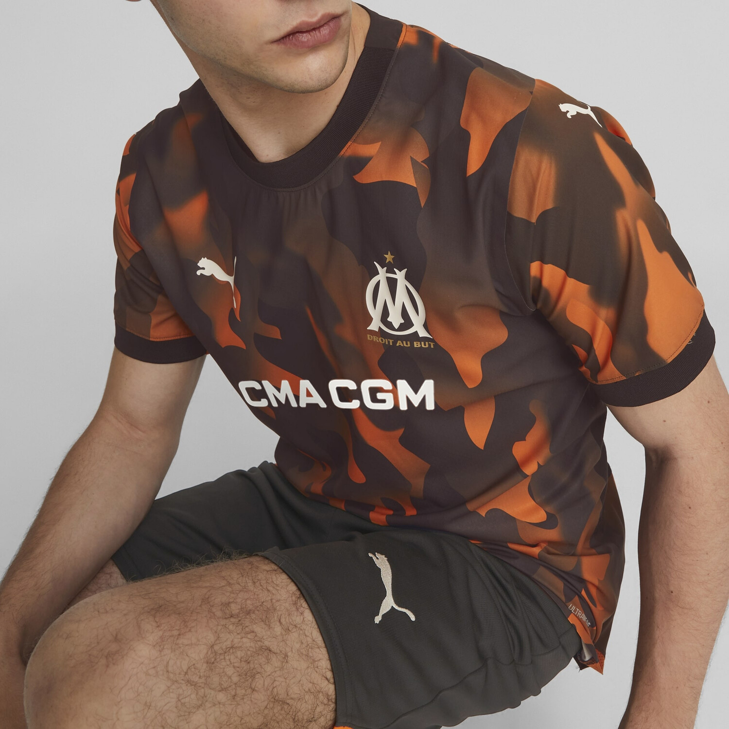 MAILLOT OLYMPIQUE DE Marseille OM Third 2004/2005 Adidas – Vintage EUR 70,00 - FR
