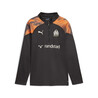 Sweat zippé junior OM noir orange 2023/24