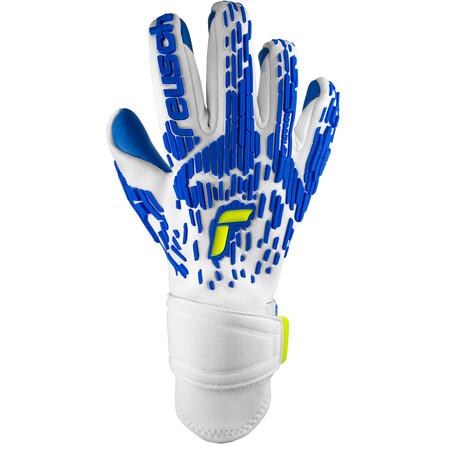 Gants gardien Reusch Pure Contact Freegel Gold X blanc bleu