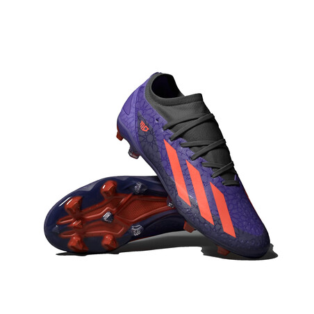 adidas X Crazyfast junior Salah.3 FG bleu rouge