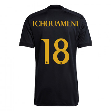 Maillot Tchouameni Real Madrid third 2023/24