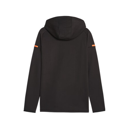 Veste survêtement junior OM Casual noir orange 2023/24