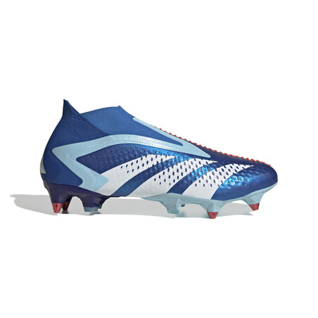 adidas Predator Accuracy+ montante SG bleu blanc