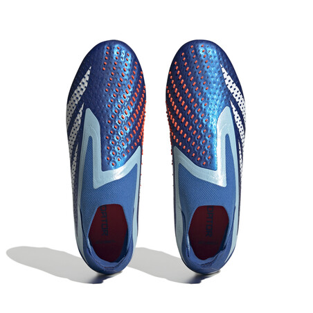 adidas Predator Accuracy+ montante SG bleu blanc