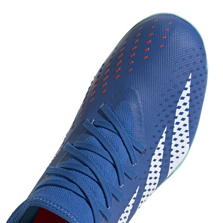 adidas Predator Accuracy.3 montante Turf bleu blanc