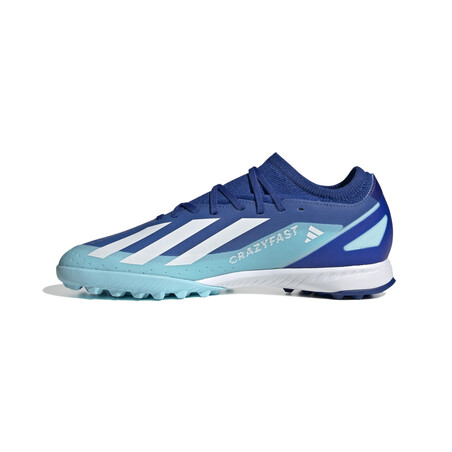 adidas X Crazyfast.3 Turf bleu blanc