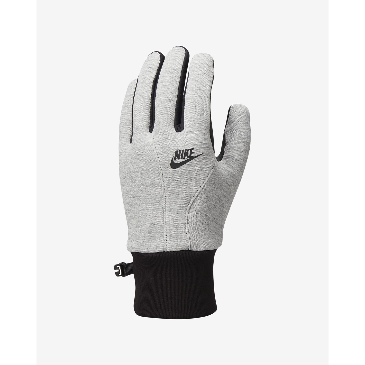 Gants joueurs Nike gris noir sur