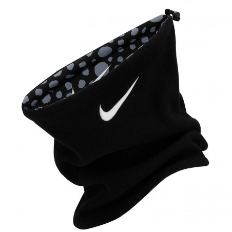 Cache cou Nike réversible noir gris