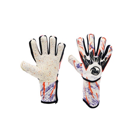 Gants gardien RG Fingersave blanc orange