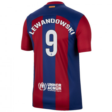 Maillot Lewandowski FC Barcelone domicile 2023/24