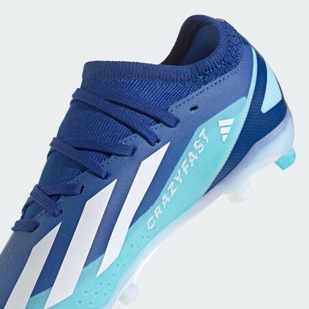 adidas X Crazyfast.3 junior FG bleu blanc
