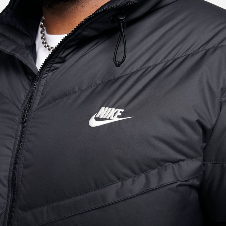Doudoune Nike Windrunner noir sur Foot