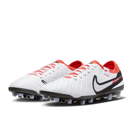 Nike Tiempo Legend 10 Pro AG-Pro blanc rouge