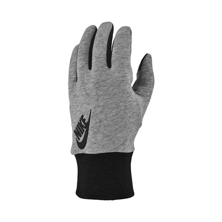 Gants joueurs Nike Club Fleece gris noir