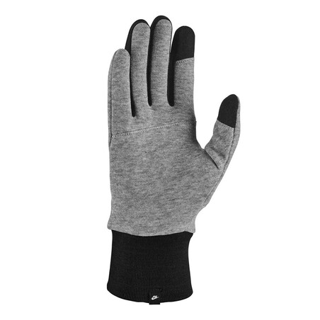 Gants joueurs Nike Club Fleece gris noir