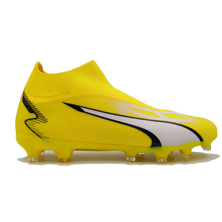 Puma Ultra Match LaceLess montante FG/AG jaune blanc