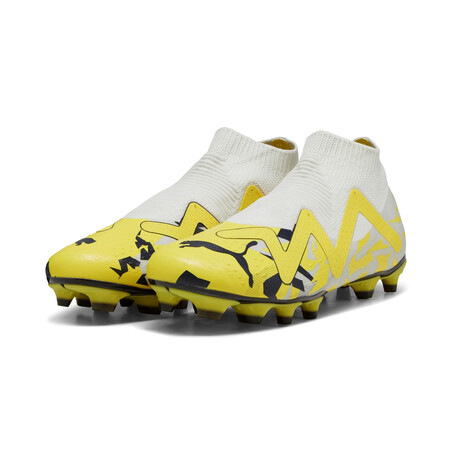 Puma Future Match LaceLess FG/AG jaune gris