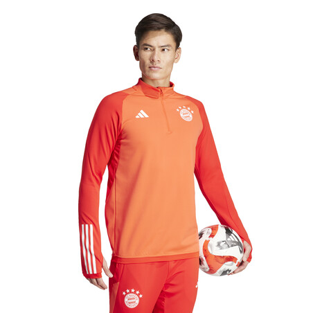 Sweat zippé Bayern Munich rouge 2023/24