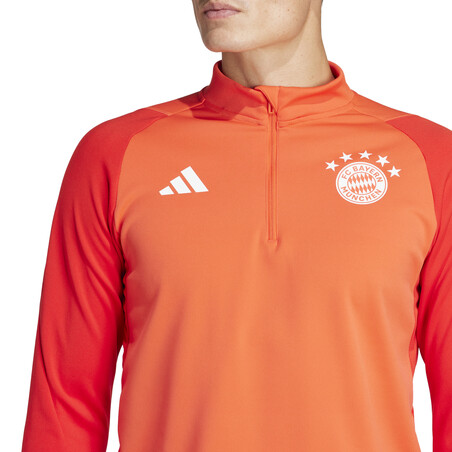 Sweat zippé Bayern Munich rouge 2023/24