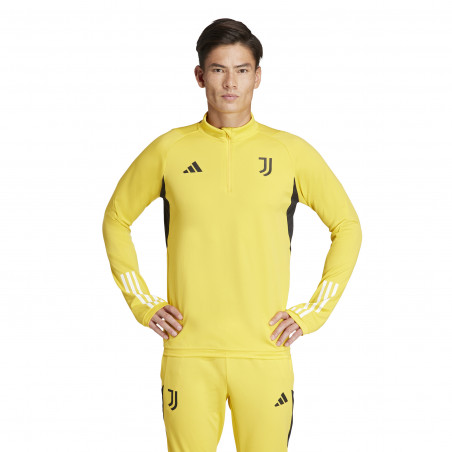 Sweat zippé Juventus jaune 2023/24