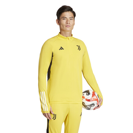 Sweat zippé Juventus jaune 2023/24