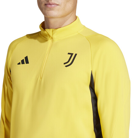 Sweat zippé Juventus jaune 2023/24