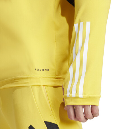 Sweat zippé Juventus jaune 2023/24