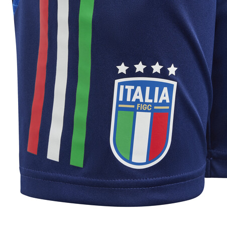 Short entraînement junior Italie bleu foncé 2024