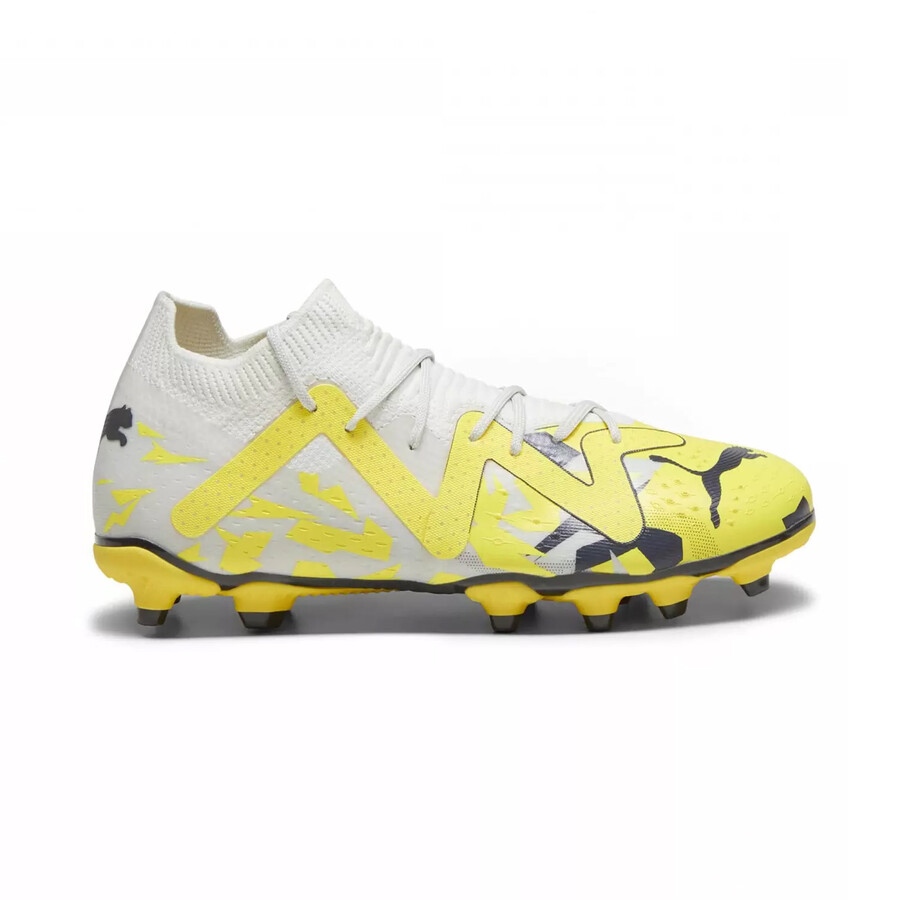 Puma Future Match junior FG AG jaune gris sur Foot