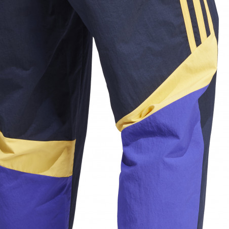 Pantalon survêtement Real Madrid Woven bleu jaune 2023/24