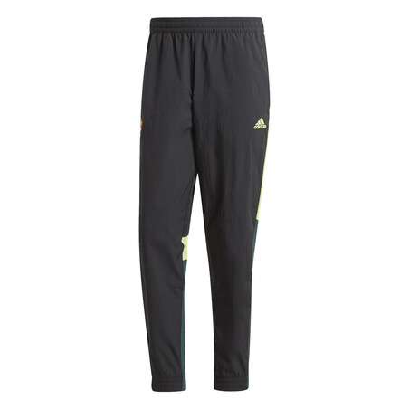 Pantalon survêtement Manchester United Woven noir jaune 2023/24