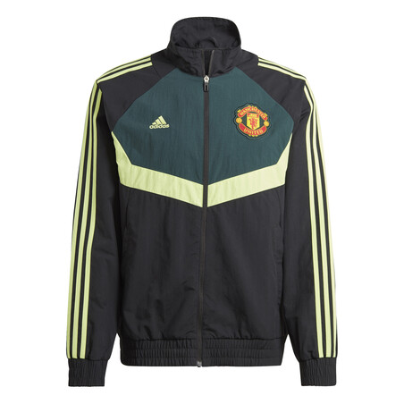 Veste survêtement Manchester United Woven noir jaune 2023/24