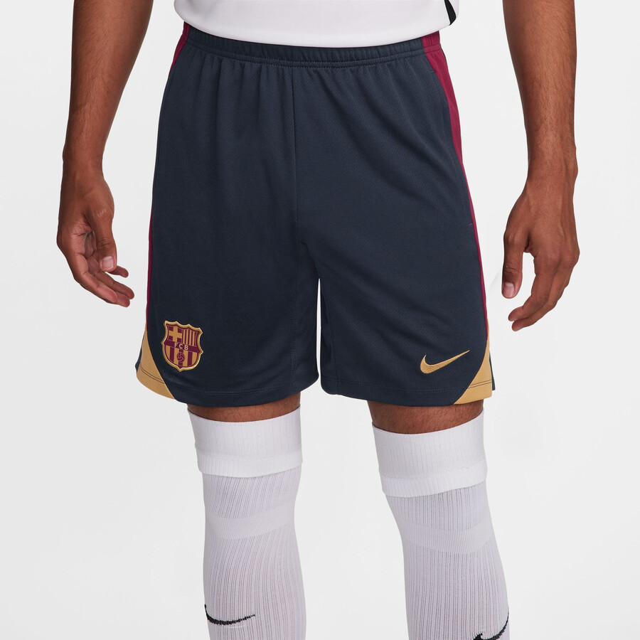 Short entraînement FC Barcelone Strike rouge bleu 2023/24