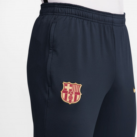 Pantalon survêtement FC Barcelone Strike bleu or 2023/24