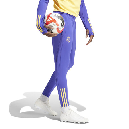 Pantalon survêtement Real Madrid violet jaune 2023/24