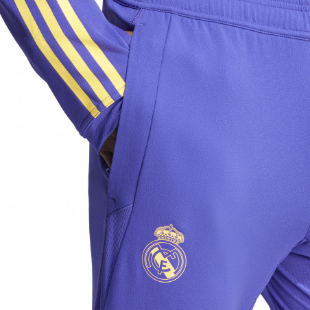 Pantalon survêtement Real Madrid violet jaune 2023/24