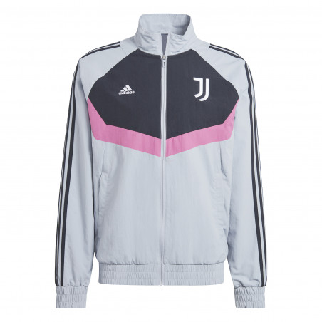 Veste survêtement Juventus Woven gris rose 2023/24