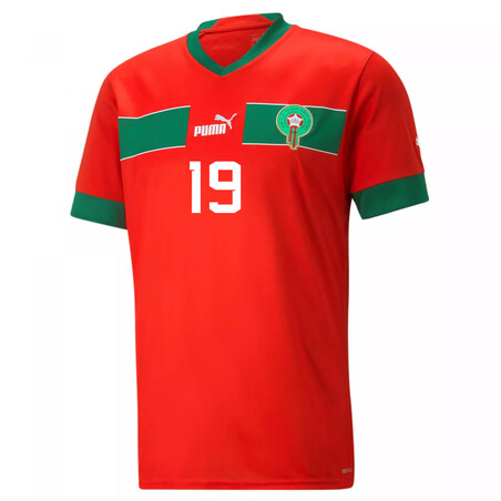 Maillot En-Nesyri Maroc domicile 2022