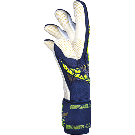 Gants gardien Reusch Attrakt Gold X GluePrint bleu jaune