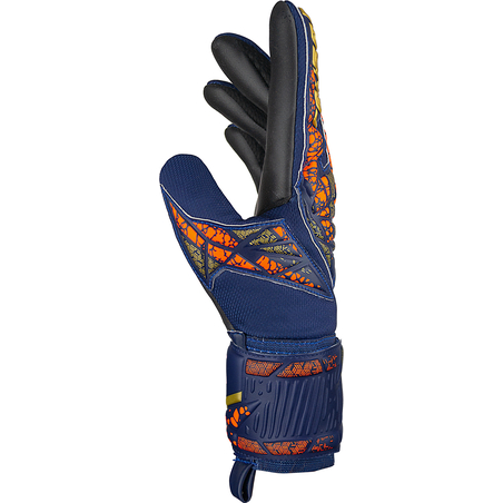 Gants gardien Reusch Attrakt Silver NC bleu orange