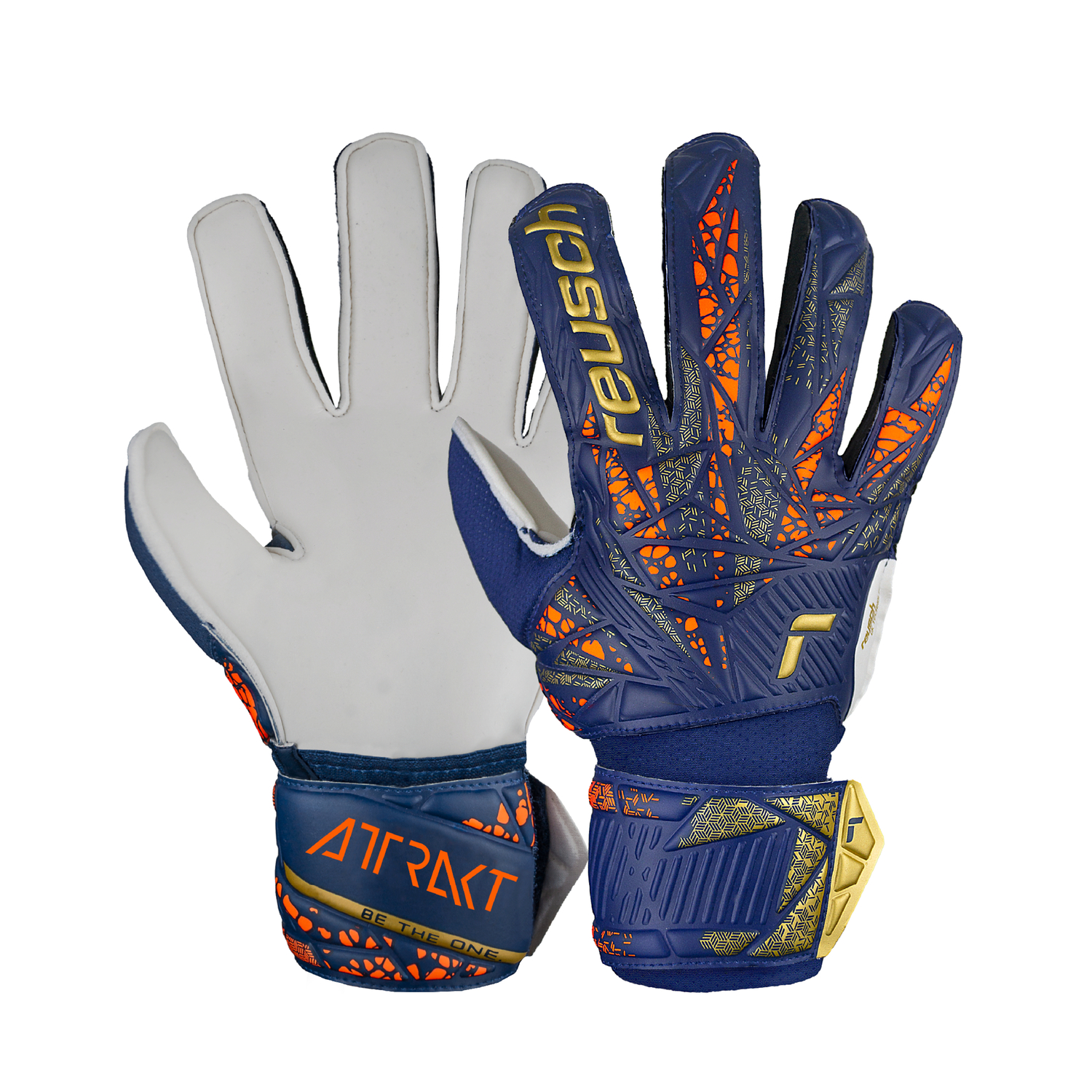 Gants Gardien De But Reusch Attrakt Starter Solid Junior - Unisexe Jeunes - Mousse Adhésive Durable - 7