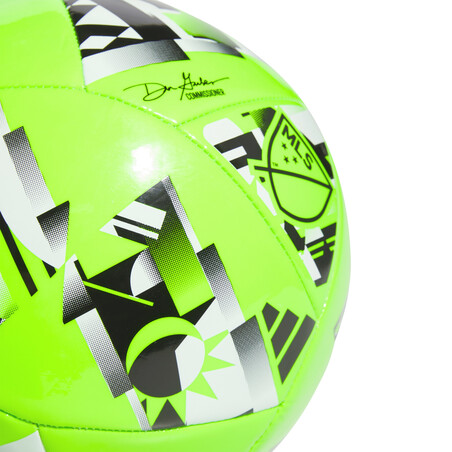 Ballon adidas MLS vert noir