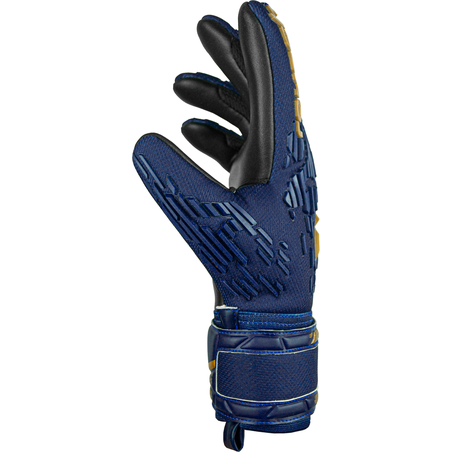 Gants gardien Reusch junior Attrakt Freegel Silver bleu or